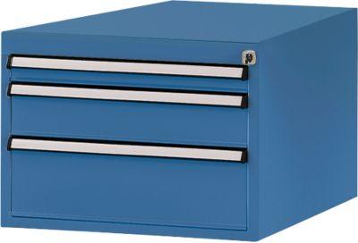 Manuflex Schubladen-Unterbau, für T 800 mm, brillantblau