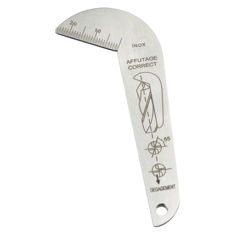 Dasqua 8511-0010 Bohrpunktlehre 118 ° (min) (8511-0010)