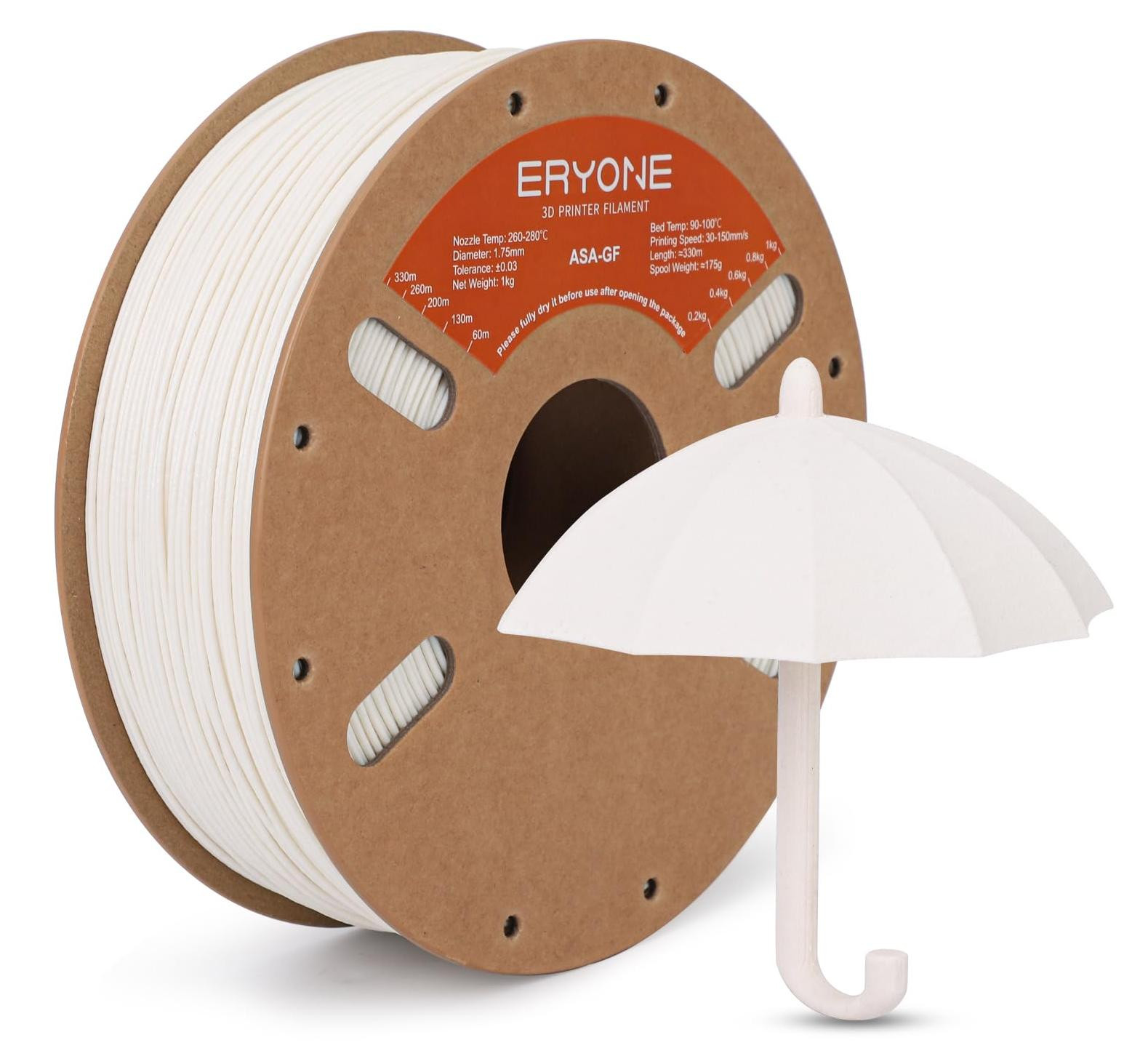 Selius Glass Fiber ASA Filament 1.75mm voor 3D Printing