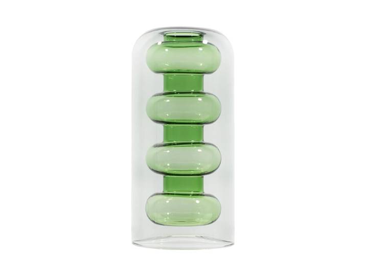 Tom Dixon - Bump Vase gross, grau / grün