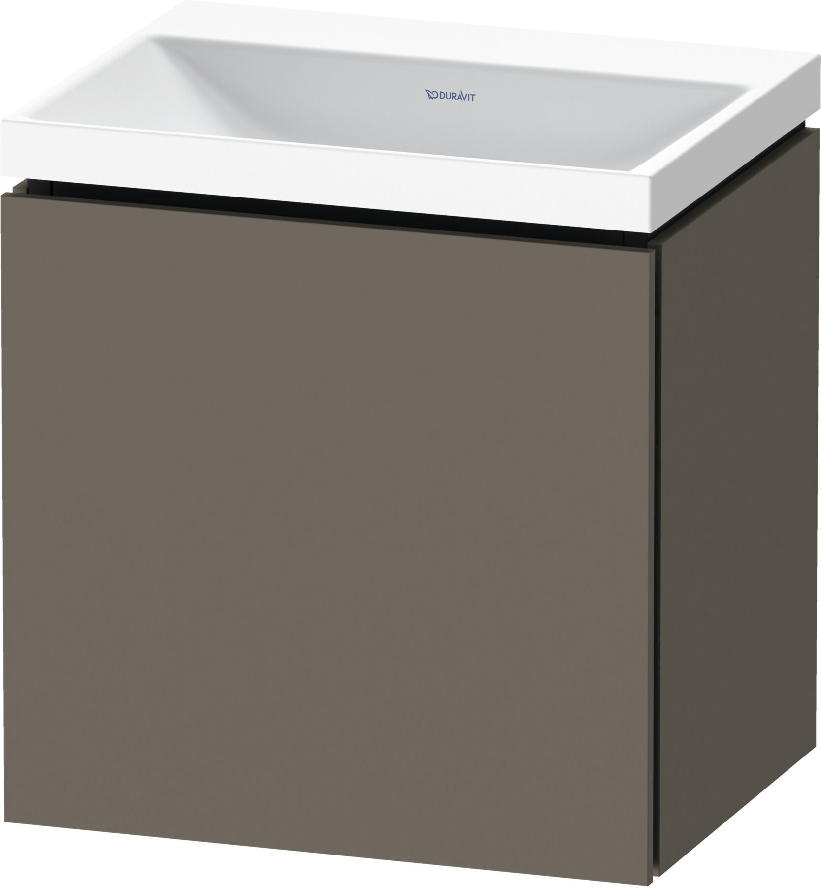 Duravit Möbel-Set L-Cube 45x35x48cm, 1 Tür, An R, o HL, f G m (LC6949N90900000)