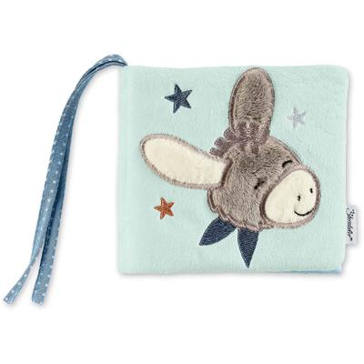Greifspielzeug STERNTALER "Spielbuch Emmi", blau, Greifspielzeug, KinderB:13cm H:11,5cm, Baumwolle, Polyester, B:13cm H:11,5cm