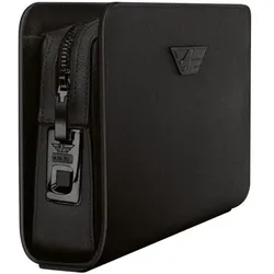 4FLY Ledertasche mit Touch-ID Schloss & GPS »Smart Bag« schwarz, 30x25x5 cm
