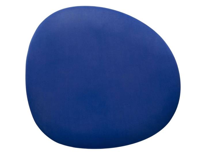 Étagère murale à porte bleue