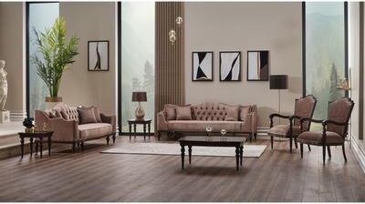 Furnia Madison 4 Pieces Living Room Sets 2 Sofa 2 Chair