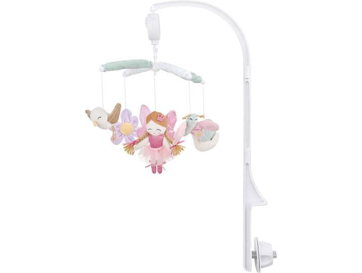 Patinio Mobile, Mehrfarbig, Kunststoff, Textil, Füllung: Polyester, 32x32 cm, EN 71, Oeko-Tex® Standard 100, Musik, Schlafen, Babyeinschlafhilfe, Babymobile