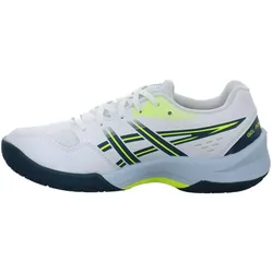 ASICS, Unisex, Hallenschuhe, Powerbreak (37), Weiss