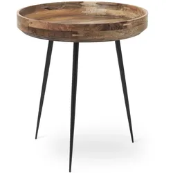 Mater Bowl Beistelltisch, Ø 46 cm, natur