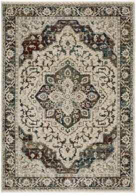 Style Haven Caiden Traditional Center Medallion Beige/ Multi Area Rug