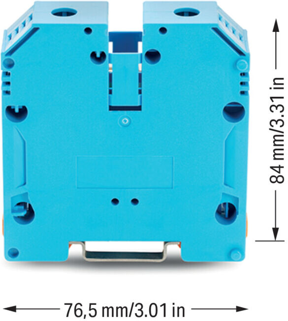 WAGO Connecteur de dérivation 2 conducteurs 70 mm² 883-7004 (883-7004)