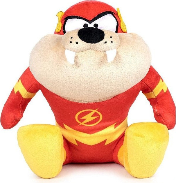 Play by Play Taz Pluche Knuffel Looney Tunes Flash, 17 cm