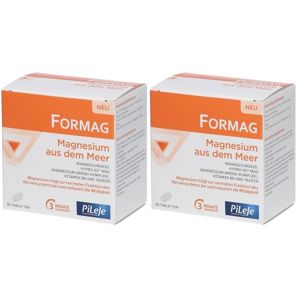 Formag Magnesium aus dem Meer Tabletten 2x 2x90 St