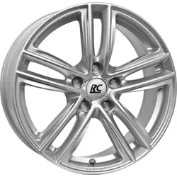 RC Design Rc27 Crystal Silver 8x19 ET 45 5X112 Alufelge Silber