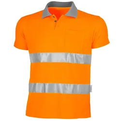 QUALITEX HIGH QUALITY WORKWEAR Polo-Shirt signal warnorange Damen: 36 Herren: S