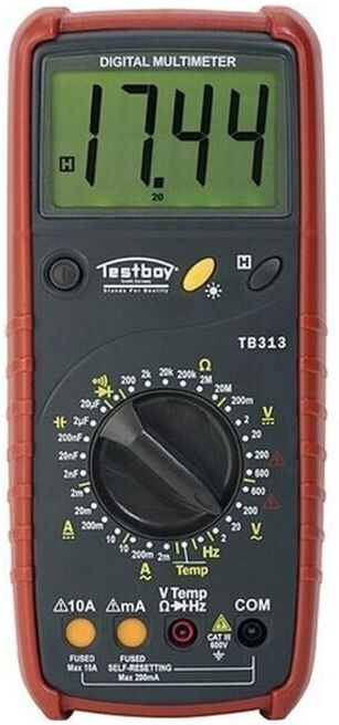 Multimètre numérique Testboy 313 avec protection automatique de la plage de mesure (TB 313)