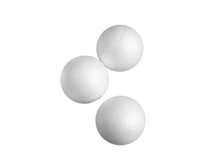 Creativ 543060 6 cm 5-delige polystyreen bal
