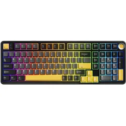 Marvo Klawiatura mechaniczna Titan 98 Wireless (Eng. Int., Kabelgebunden, Kabellos), Tastatur