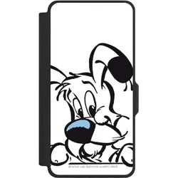 Nivocase Klapphülle für Samsung Galaxy S26+ Handyhülle aus Kunst Leder NIVOflip schwarz Comic Idefix (Samsung Galaxy S26+), Smartphone Hülle, Schwarz