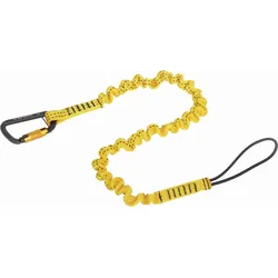 3M DBI-SALA Bungee-Verbindungsmittel, Flexmaterial, 1 x Twist-Lock Karabiner, 1 x Schlaufe, Länge: 81 cm bis 120 cm, max. 6,8 kg Belastung, 81 - 120 cm