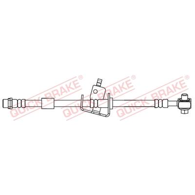 QUICK BRAKE Bremsschlauch 58.855X für CHEVROLET