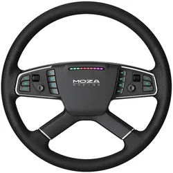 Moza TSW Truck Wheel (PC), Gaming Controller, Schwarz