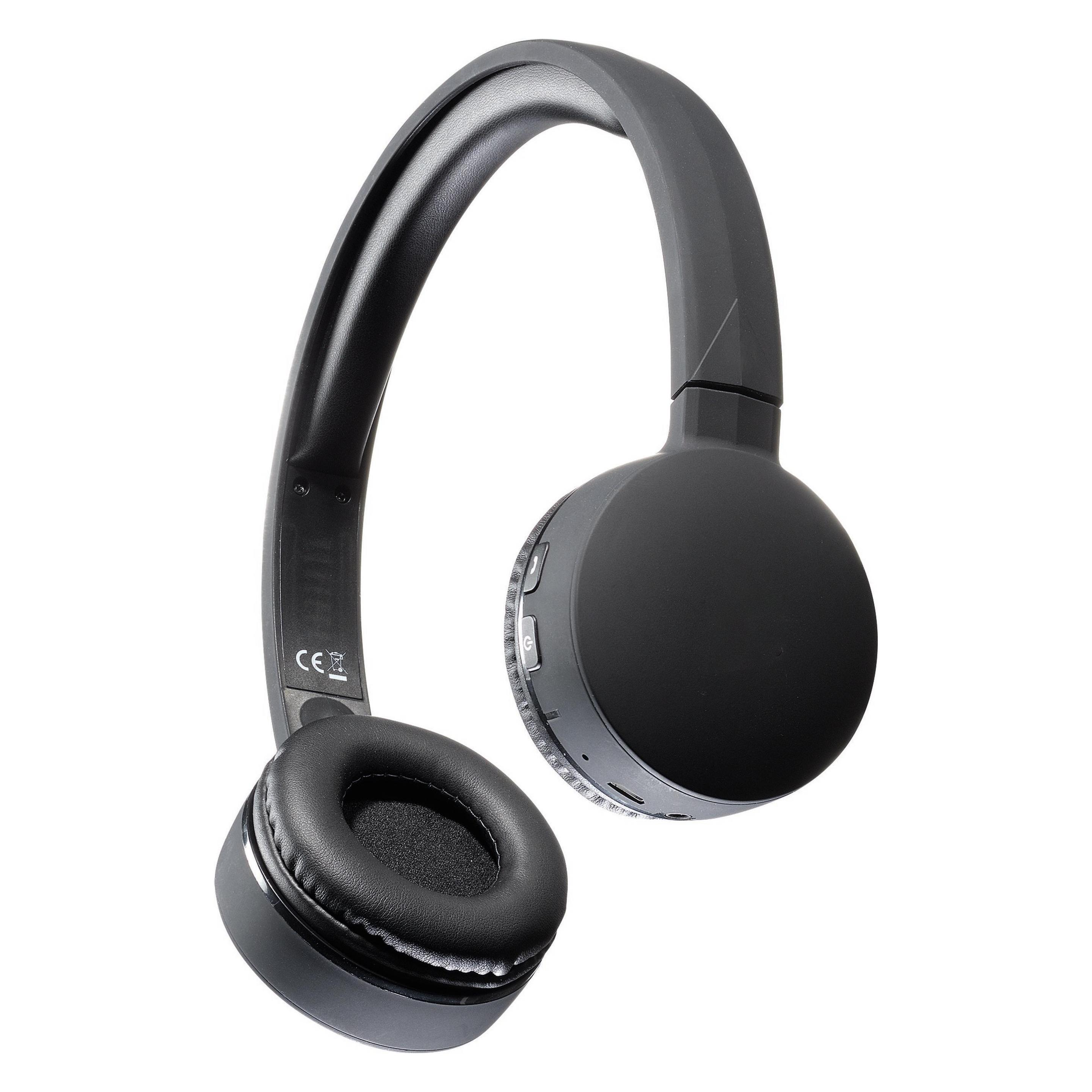Cellularline AQL Over-Ear Bluetooth Kopfhörer MUSIC SOUND (schwarz) (Keine Geräuschunterdrückung, 16 h, Kabellos) (BTMUSICSOUNDK)