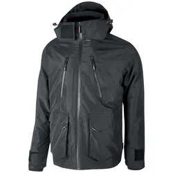 U-Power Winterjacke 4in1 Forex - grey meteorite - M