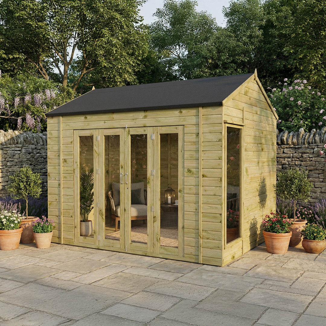 Mercia Garden Products Mercia 10 x 8ft Vermont Summerhouse