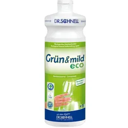 Dr.Schnell GRÜN & MILD Eco Ökologisches Handspülmittel 1 l Flasche