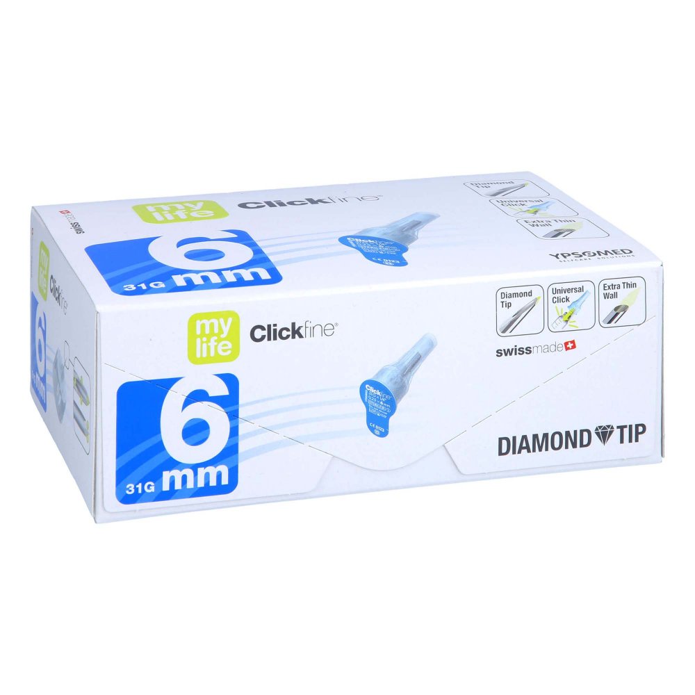 + Prisoma GmbH Clickfine Universal 6 Kanülen 0,25x6 mm 16360321