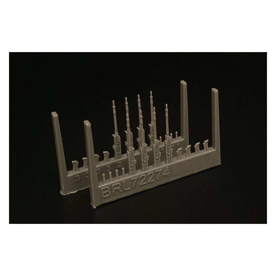 Brengun British Browning Mk.II (8pcs) (BRL72274)