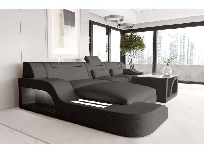 Ecksofa Palermo L Form Stoffsofa
