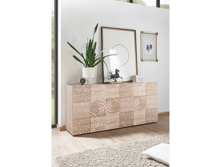 Buffet Miro II 181cm Beige/Imitation chêne de Sonoma