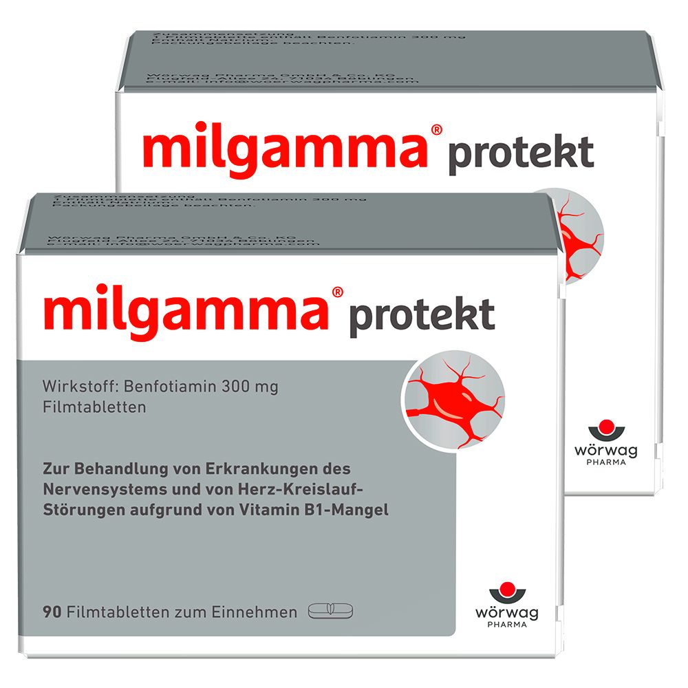 Doppepack milgamma protekt 2x90 St Filmtabletten