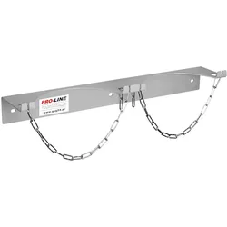 Pro-Line Wandhalter für 2 Gasflaschen, max. Durchmesser 250 mm PRO-LINE-Zylinder, Smartphone Halterung, Grau