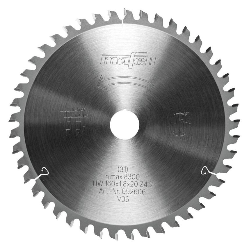 Mafell Kreissägeblatt HW KSB-L160 (092606)