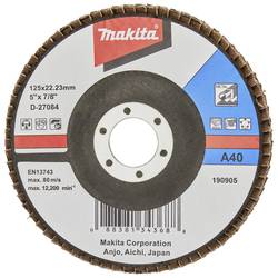 Makita D-27084 D-27084 Fächerschleifscheibe Durchmesser 125 mm Körnung (num) 40 Kunststoff 1 St.