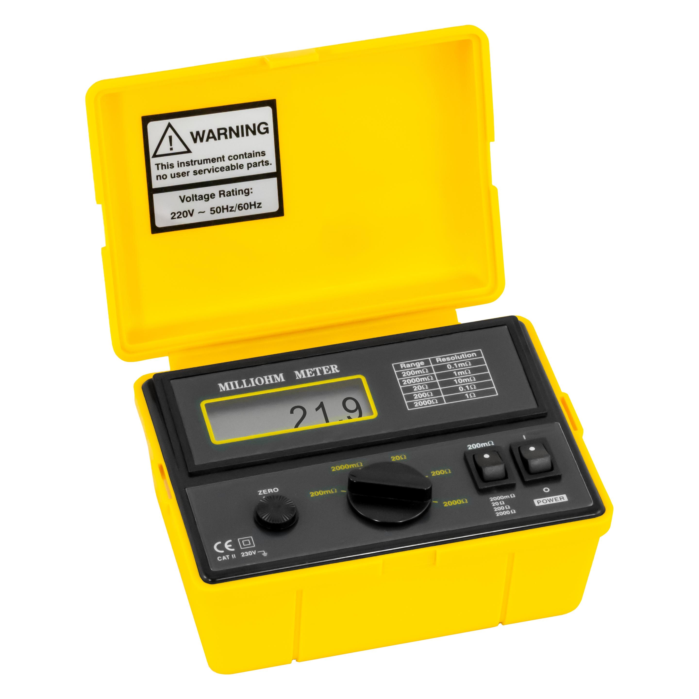 PCE Instruments PCE-MO 2001 Ohmmeter (CAT II) (PCE-MO 2001)