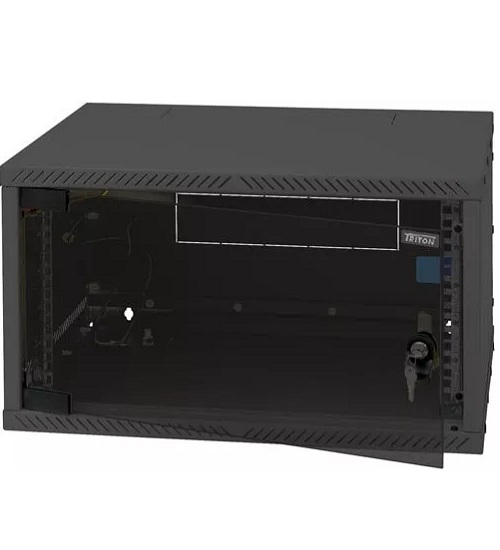 TRITON Zerlegbarer Wandschrank 4 HE 400 mm tief Wandgehäuse 4 (RXA-04-AS4-BAX-A1)