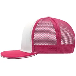 Mesh Basecap Pro "MB6635" 6-Panel - white/magenta