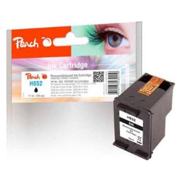 Peach Tinte HP F6V25AE, No 652, black (BK) (0F319931)