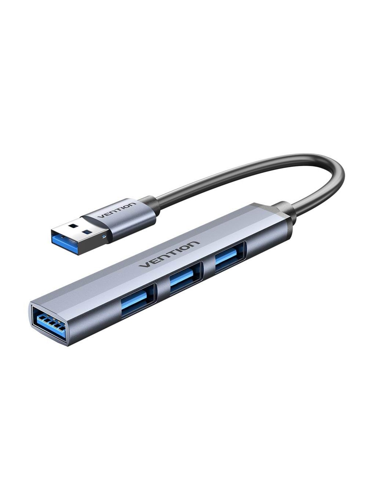 Vention Mini Hub USB 3.0 to USB 3.0/3x2.0 0.15m USB-Hubs - USB 3.0 - 3 - Grau