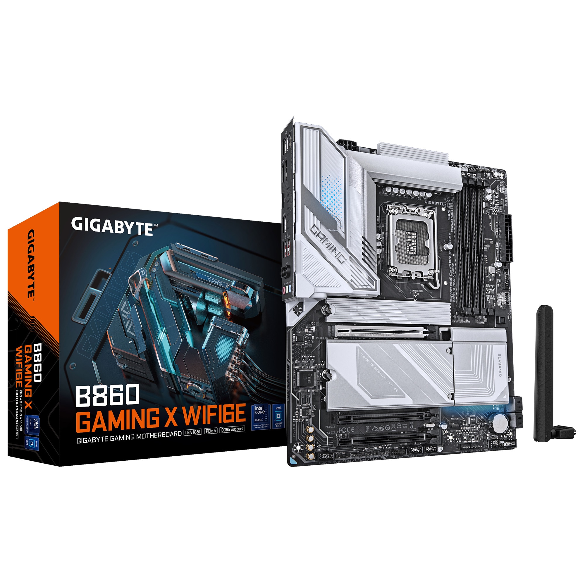 GIGABYTE B860 GAMING X WIFI6E ATX Mainboard - Sockel 1851