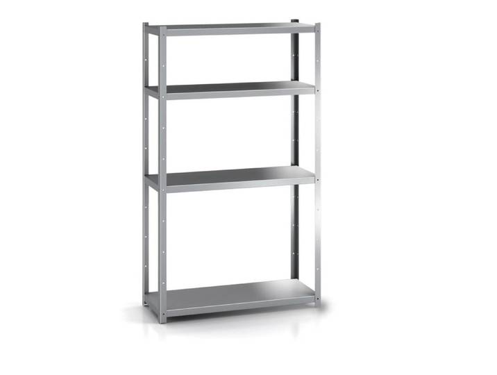 Etagère Inox Supplémentaire Sans Renforts Oméga P.400mm E. 10mm pour H. d'Échelle 2000mm - Distform - l1200- L1- P- h- Acier Inoxyd