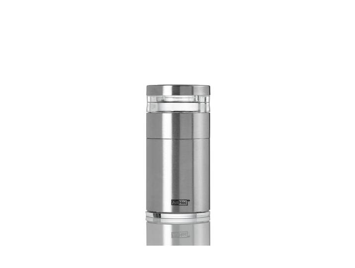 Gewürzmühle ADHOC 9 cm , silber (silberfarben), H:9cm, Küchenmühlen, Gewürzmühle