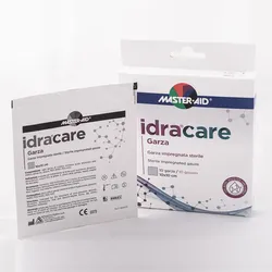 idra care Garza Gitternetzgaze steril 10 x 10 cm (10 Stck.)