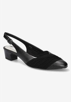 Women's Bates Pump by Easy Street in Black (Size 10 M)