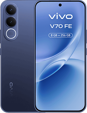 vivo V70 FE, Ocean Blue, 256GB, 8GB RAM, 6.83" AMOLED, Dimensity 7360-Turbo, 7000 mAh