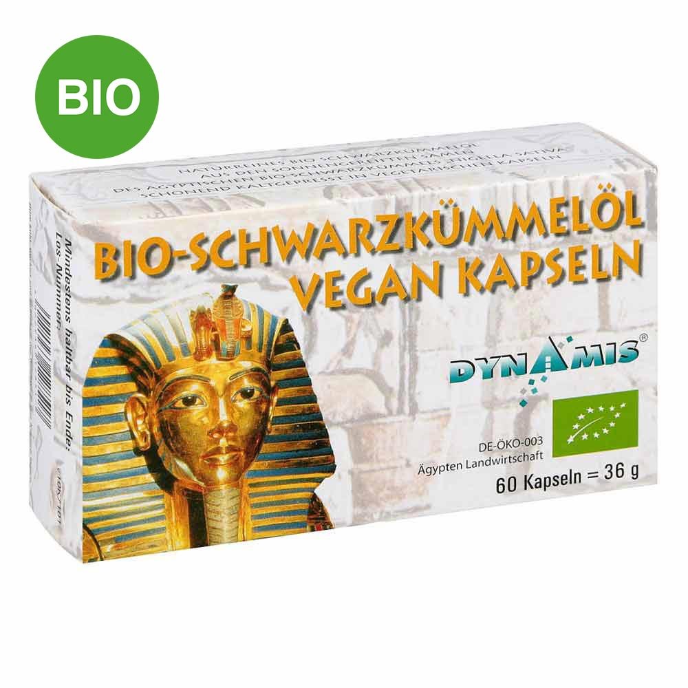 Dynamis Gesundheitsprod.Vertr.GmbH Dynamis Ägyptisches Schwarzkümmelöl Bio vegan Kapseln 11017506