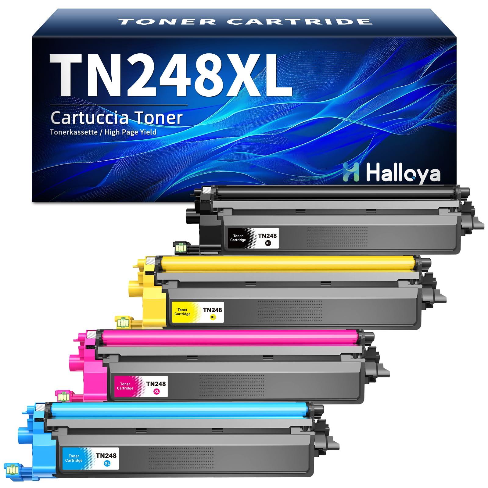 Toner TN248XL 4er-Pack für Brother MFC-L3740CDW, DCP-L3560CDW, HL-L3220CW